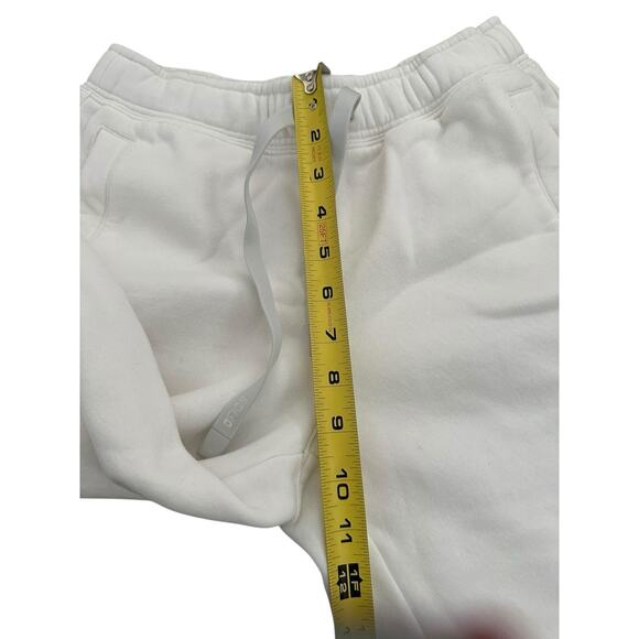 Figs Logo Off Shift Wide Leg Sweatpants Women's Sz XS Off White - Picture 8 of 10